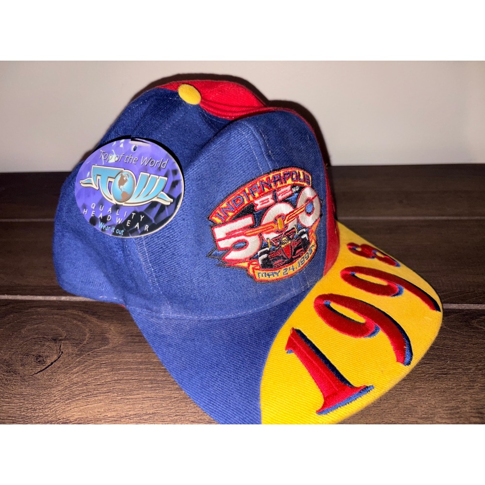 Rare Vintage Never Worn 1998 82nd Indianapolis Indy 500 Racing Event Ball Cap